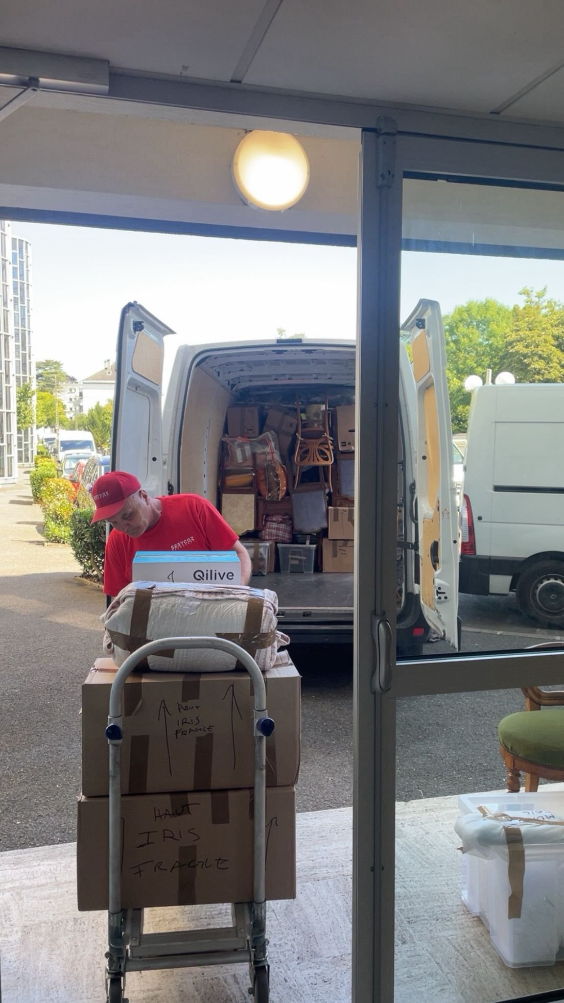 Chargement de camion